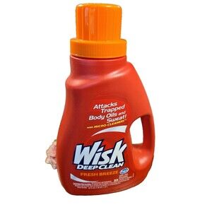 Wisk Deep Clean FRESH BREEZE HE 33 Loads Laundry Detergent 50 fl oz / 1.47 L